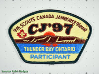 CJ'97 9th Canadian Jamboree Participant [CJ JAMB 09a]